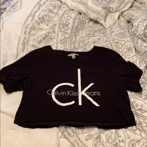 Black Calvin Klein Tee